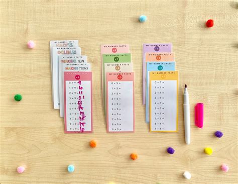 Buy Math Facts Printable Cards Addition Practice, Grade 1-2 Math, Math ...
