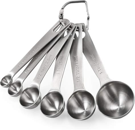 Amazon.com: Measuring Spoons: U-Taste 18/8 Stainless Steel Measuring ...