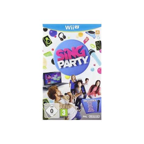 Nintendo Jogo Sing Party + Microfone para Console Nintendo Wii U [PAL ...