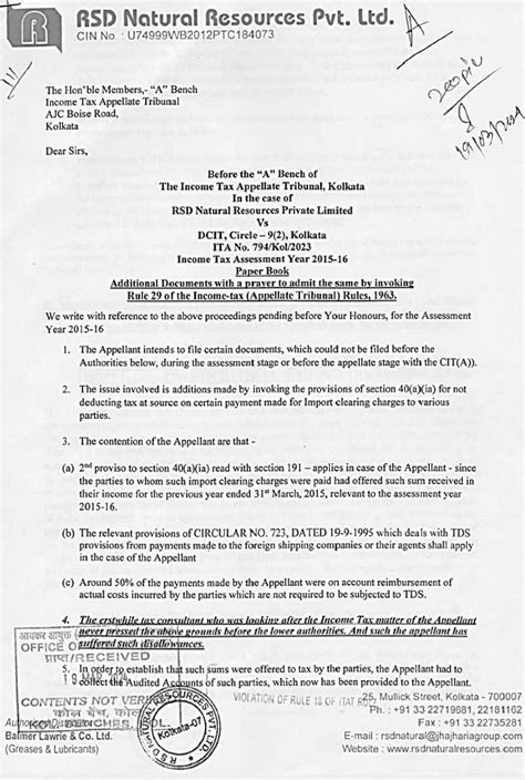 Section 40(a)(ia) Disallowance Unjustified if AO failed to Establish ...