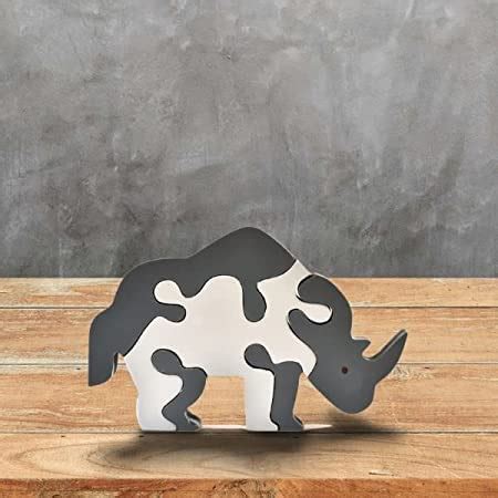 Animal Puzzle, Rhino Learning, Fun Activity for Your Kids Montessori T