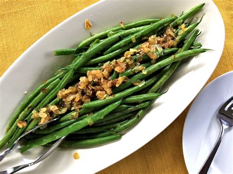 Buttery Green Beans with Sauteed Onions and Garlic — Adventure Kitchen