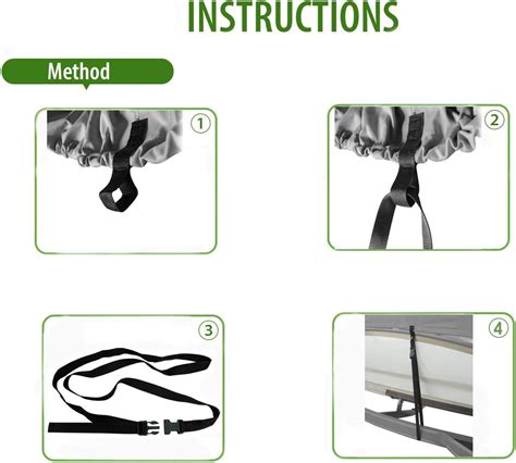 Buy Waterproof Trailerable Runabout Boat Cover with Carrying Bag Fit V ...