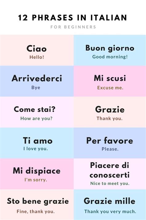 Image result for Italian Language Basics