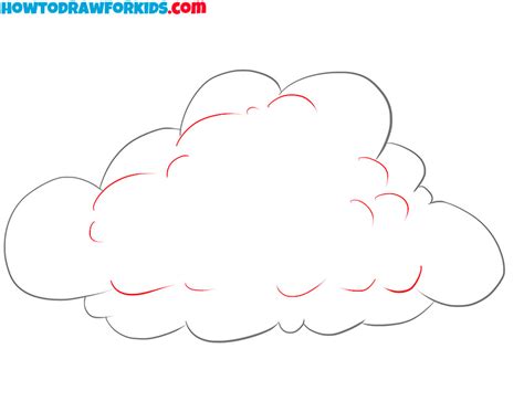 How to Draw a Cloud - Easy Drawing Tutorial For Kids