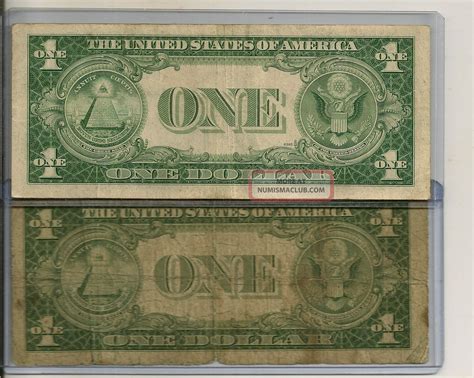 1935 $1 Silver Certificate Star Note W/ 1935 $1 Silver Cert U Get Both ...