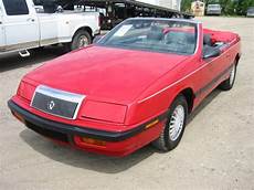 89 Chrysler Lebaron by 1989 Chrysler Lebaron Convertible Greater Dakota Classics 89 Chrysler Lebaron