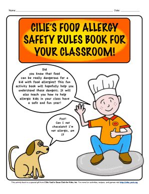 Fillable Online arizonafoodallergy Proposed church guidelines - Arizona ...