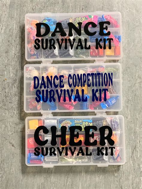 Dance Survival Kit - the Perfect Gift, Dance Recital Gift - Cheer Gift ...