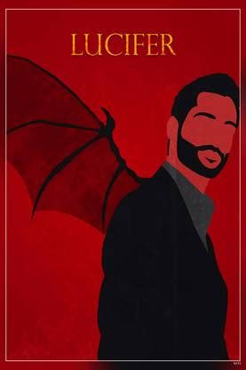 Lucifer - Tv Series Matte Finish Poster Paper Print - Animation ...