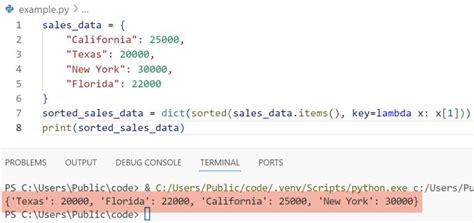 Python Sorting by Value Then Alphabetically 的图像结果