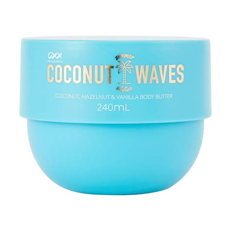 OXX Fragrance Coconut Waves Summer Solstice Body Butter 240ml - Coconut, Hazelnut and Vanilla en ...