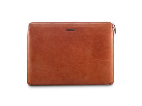 Dune MacBook Sleeve - Premium Buff Leather, Shop Now! – HAANS