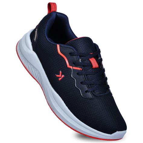Eeken KESHGIA114 Navy Blue Lightweight Soft Cushioned Walking Shoes For ...