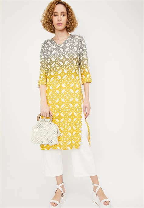 Buy Women Printed Straight Kurta Online at just Rs. 499.0 ...