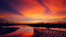 Sunset Orange Sky Wallpaper by Town Sunset River Orange Sky High Definition Wallpapers Sunset Orange Sky Wallpaper