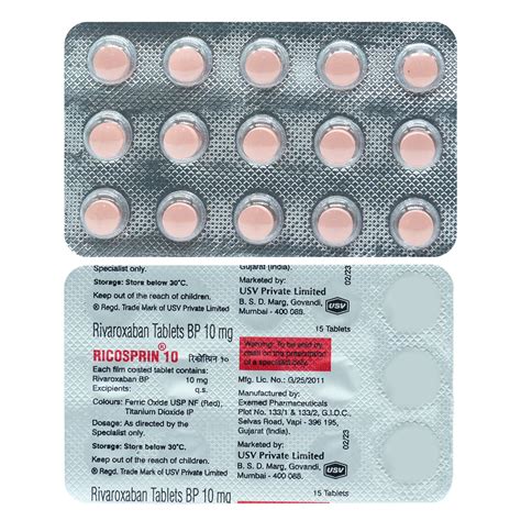 Ricosprin 10 Tablet | Uses, Side Effects, Price | Apollo Pharmacy