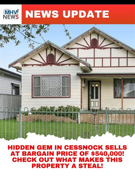 Hidden Gem in Cessnock Sells at Bargain Price of $540,000! Check Out ...