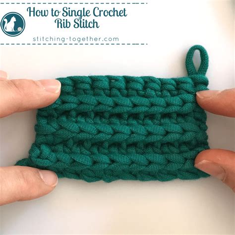 crochet ribbing