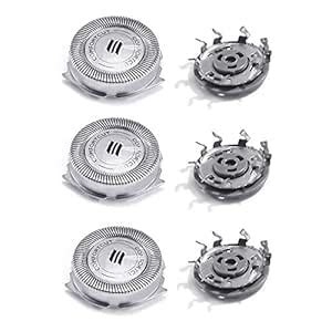 Centtechi Replacement Shaver Heads For Norelco Philips SH50, Electric ...