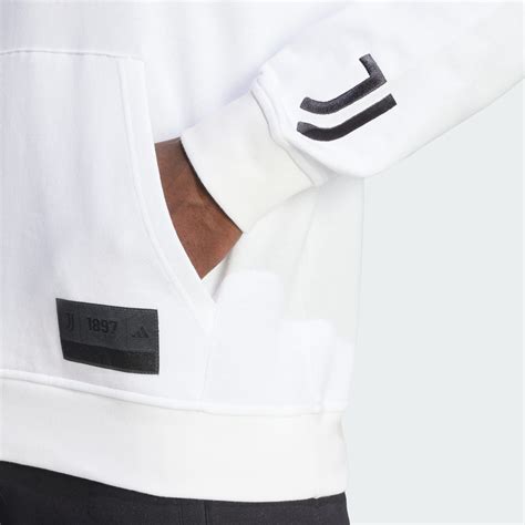 adidas Juventus US Pack Hoodie - White | Free Shipping with adiClub
