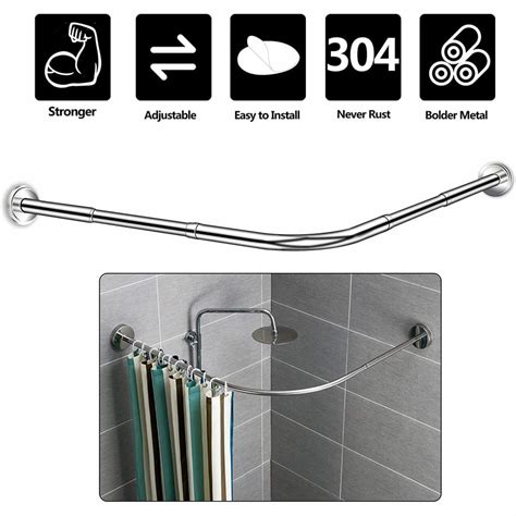 Top 10 Best Corner Shower Curtain Rods in 2026 Reviews | Buyer's Guide