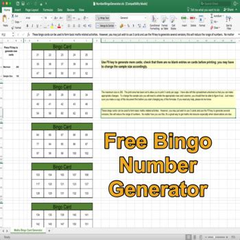 Image result for Random Number Generator for Bingo