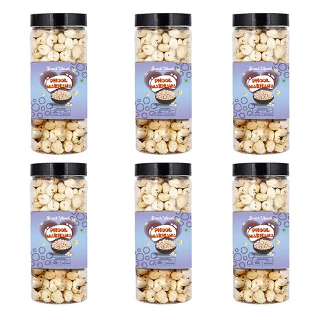 SnackAmor Phool Makhana Jars – Fit for Fasting, Prasad (55gm each ...