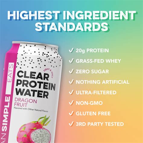 Clear Protein Water - Variety | CSE – Clean Simple Eats