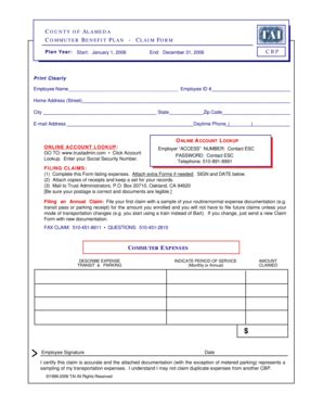 Fillable Online 2006 Claim Form (N/A for Debit Card) - PDF - Trust ...