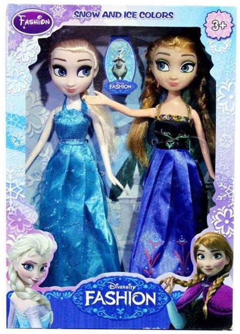 Scrazy Disney Frozen Ice Colors Elsa and Anna Doll Set - Disney Frozen ...