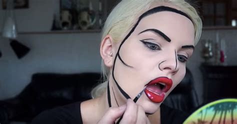 Image result for Halloween Makeup Tutorials. Easy