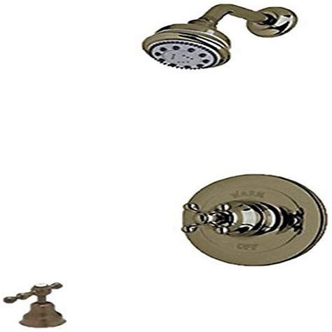 Rohl ACKIT20L-TCB Cisal Shower System with Pressure Balanced Valve Trim ...