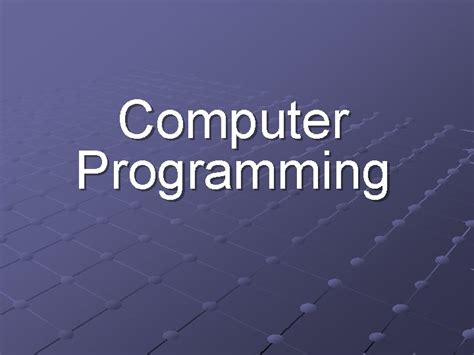 Computer Program O 的图像结果