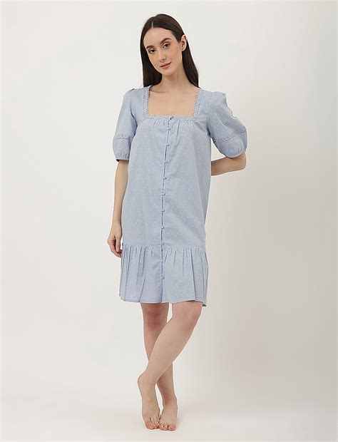 Buy Pure Cotton Lace Square Neck Dress at Marks & Spencer