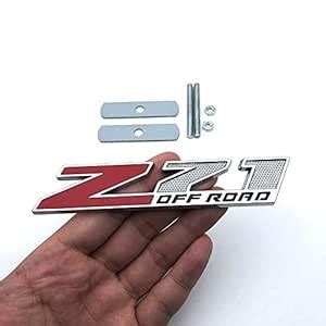 1X Z71 Off Road Logo Front Grille Emblem Sticker Badge Nameplate ...