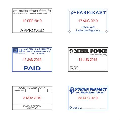 Purchase High-Quality Self Inking Dater Stamps Online