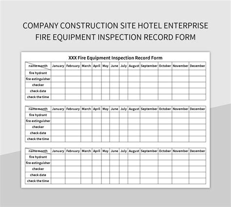 Free Class Inspection Templates For Google Sheets And Microsoft Excel - Slidesdocs