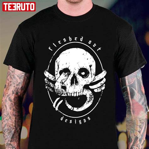 Fleshed Out Designs Emblem Unisex T-shirt - Teeruto