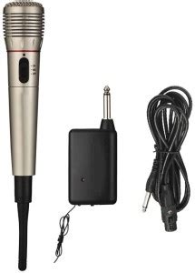 Audiomatic WM-310 FM Frequency 2in1 Microphone (Wired & Wireless) Metal ...