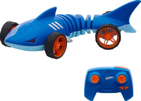Buy Hot WheelsRC 1:15 Scale Shark Speeder, Remote-Control Vehicle That ...