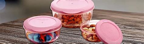 Buy pravyta Plastic Food Storage Air Tight Kitchen Container Snacks ...