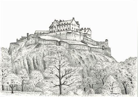 Image result for Pencil Drawing Castle Tutorial