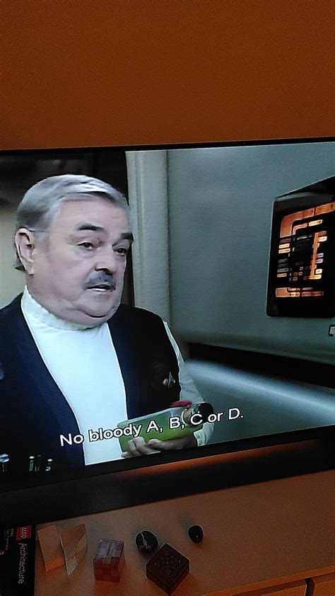 no bloody A, B, C or D : r/startrekmemes