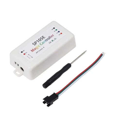 Sp105e magic bluetooth led controller for ws2811 2812 6803 ic strip ...