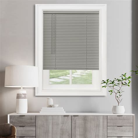 Cordless Light Filtering Mini Blind - 36 Inch Length, 64 Inch Height, 1 ...