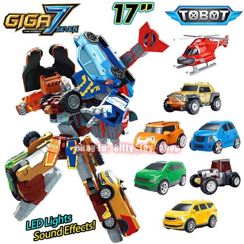 Young toys Tobot X Y Z D V K T Combiner Robot GIGA 7 Figure India | Ubuy