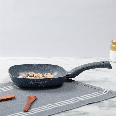 Buy Granite Non-Stick Grill Pan, 24cm Online At Best Price – Wonderchef ...