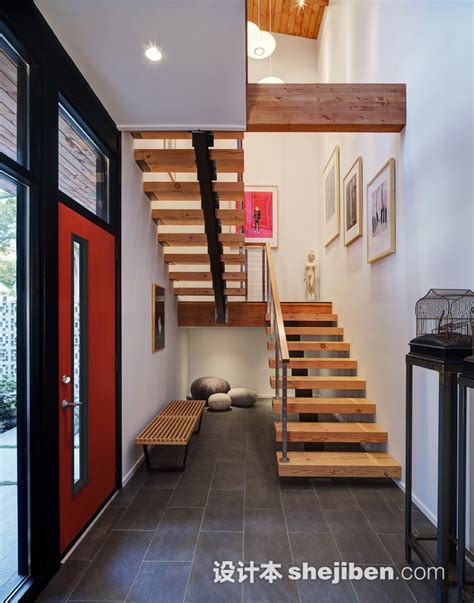 小户型阁楼楼梯装修效果图图集大全 – 设计本装修效果图