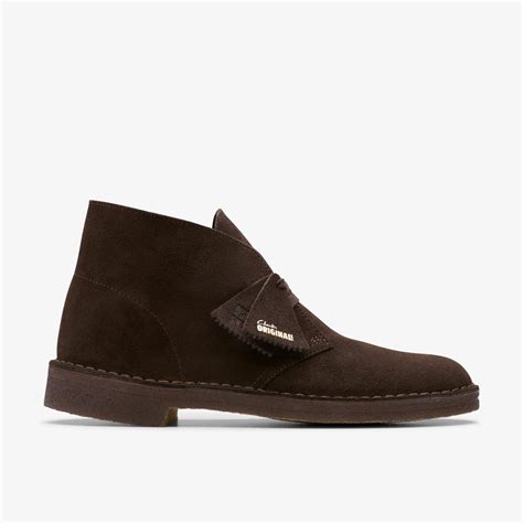 Men's Brown Suede Desert Boots | Men's Originals | Clarks US